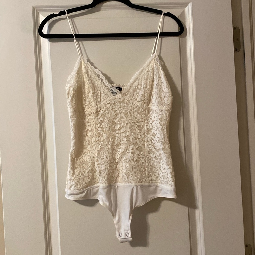 Express Lace Bodysuit Tank